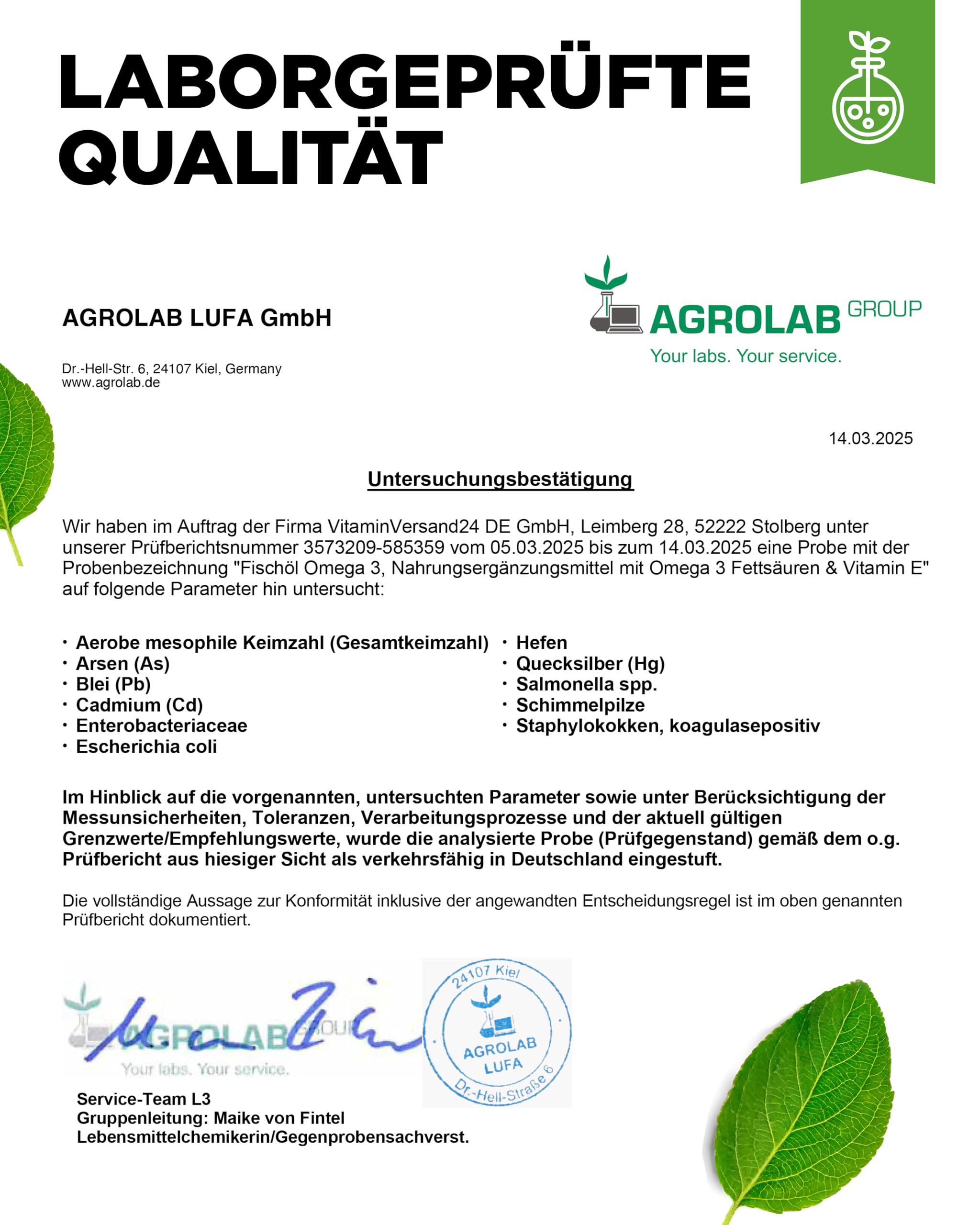 vit4ever Omega 3 Kapseln hochdosiert, 420 Kapseln 7