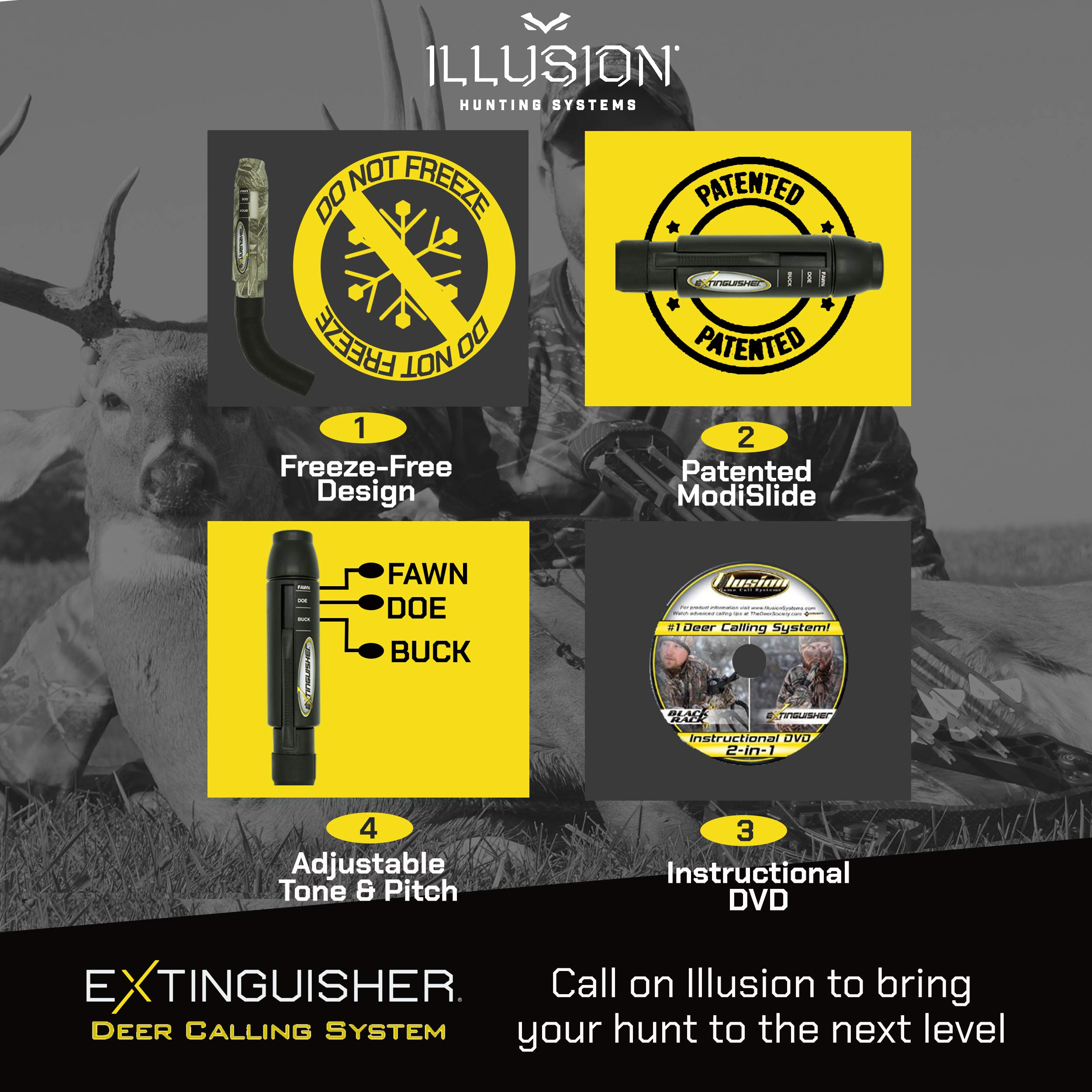 Illusion Systems Extinguisher Deer Call w/Instructional DVD Buy Online
