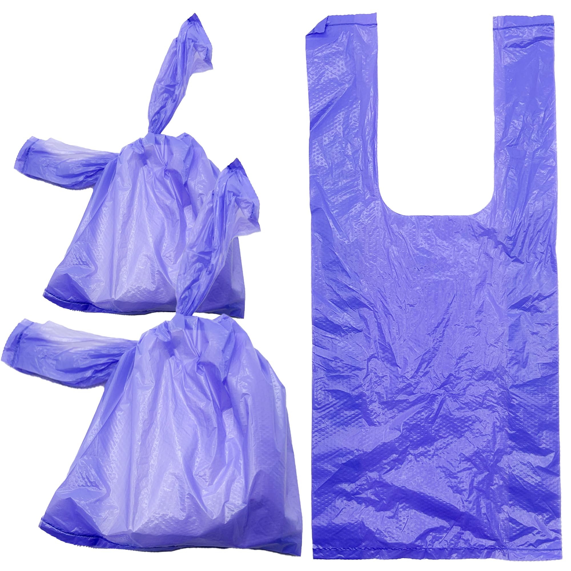 Pop Ins Sanitary Disposal Bags - Leak-proof Scented Nappy Bags, High-Tear Resistance, Pleasant Floral Scent, Travel Friendly - 400 count - 50'sx 8 - (UK Company)