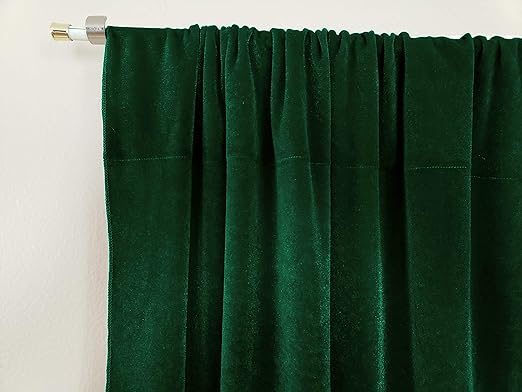 Amazon Com Lovemyfabric Stretch Velvet Window Curtain Home Decor