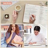 Smarpau A5 Hardcover Notebook 320 Pages 100gsm Pink Leather Journal view 7