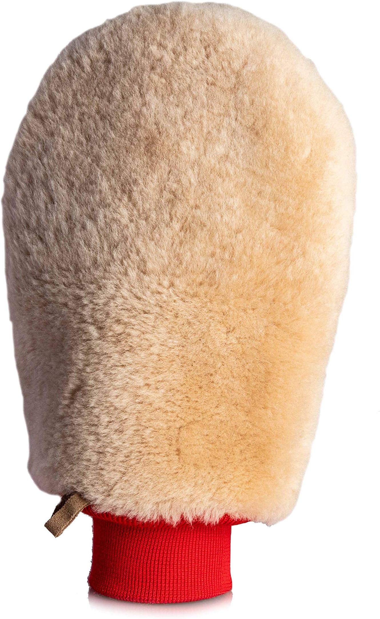 Adam's Lambskin Wash Mitt