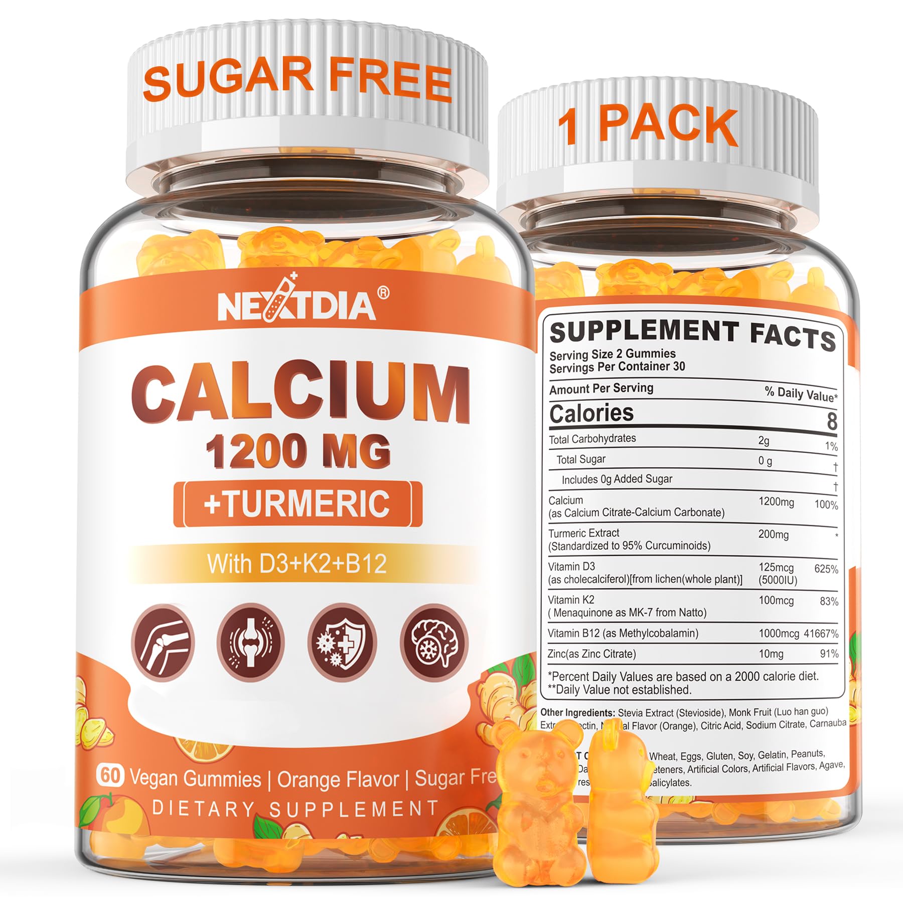 Calcium 1200 mg + Turmeric