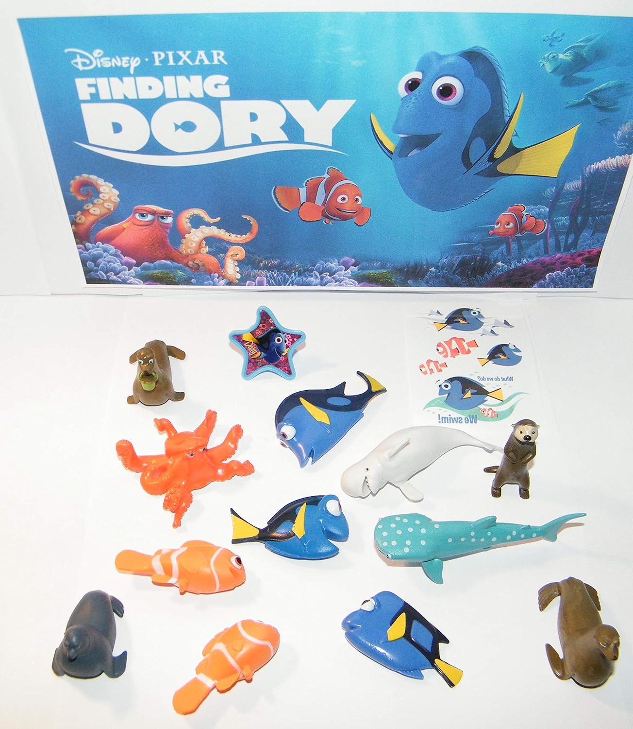 Finding Dory Movie Quality Figure Set 
