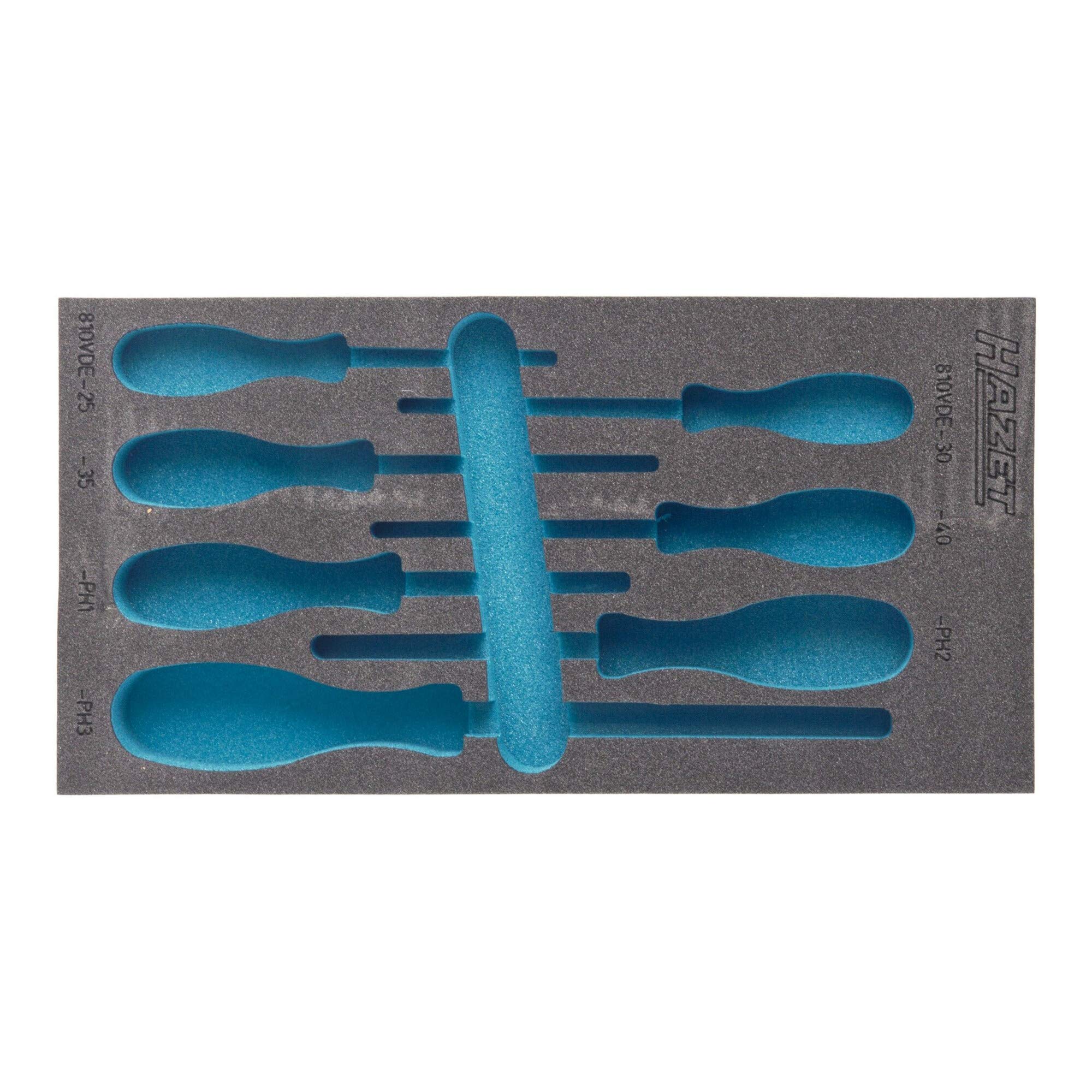 HAZET 163-229L 2-Component Soft Foam Insert - Multi-Colour