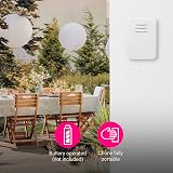 Byron Wireless Portable Doorbell Set 150 m Range 16 Melodies DBY-22311 view 5