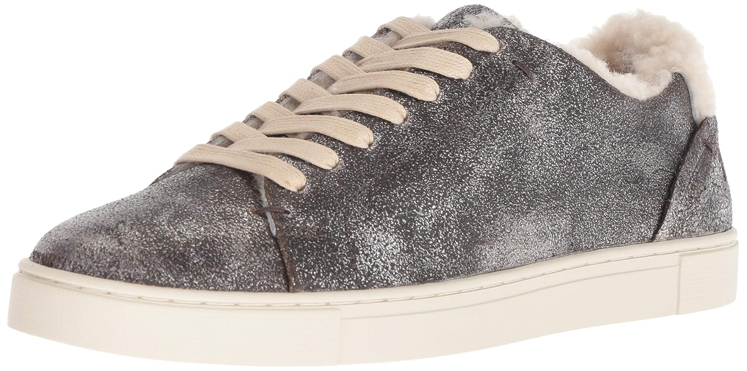frye shearling sneakers