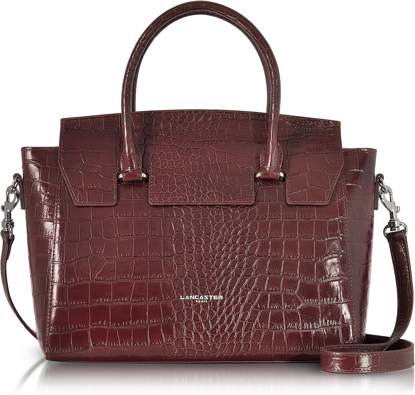 Lancaster Paris Women's 52685BORDEAUX Burgundy Leather Handbag
