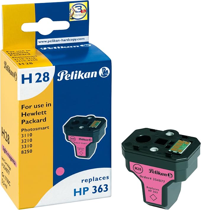 Cartouche D'encre Magenta Compatible HP Photosmart - 13ml, Référence H-363M-1/1, Neuve