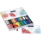 Faber-Castell Gelatos Original Gift Set - 28 Colors - Multi-Purpose Art Color Sticks Set, 34 Piece Gift Set