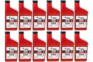 RedMax 580357204 OEM MaxLife 2-Cycle Oil 50:1, 5 gal Mix, 13 oz. Pack of 12