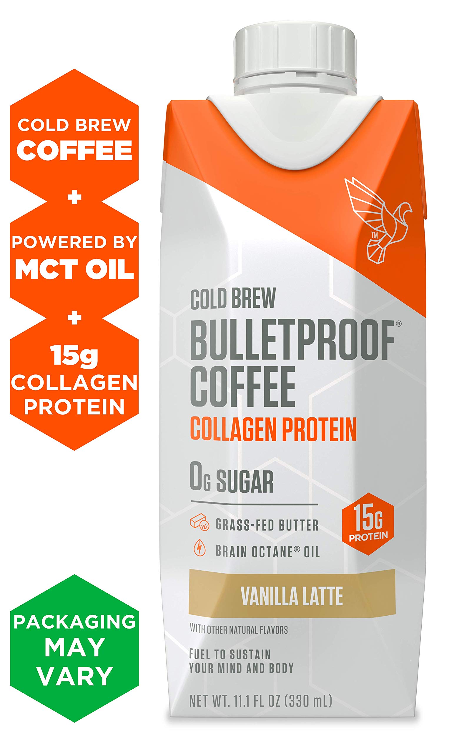 Bulletproof Cold Brew Coffee Plus Collagen, Keto Friendly, Sugar Free