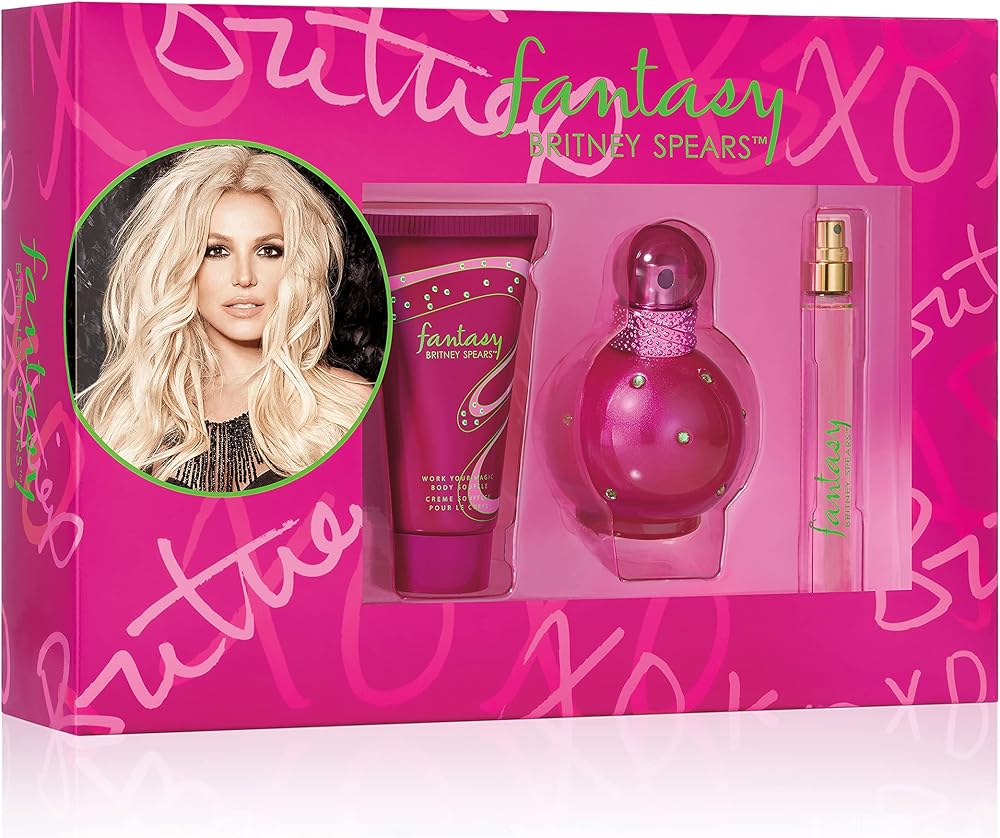 Britney Spears Fantasy 30ml 3pc Set Perfume Body Souffle Pen