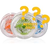 Duncan Toys Limelight LED Light-Up Beginner Yo-Yo, Colors May Vary | Clear Body with Color-Changing LEDs, Plastic Transaxle for Looping, Starburst Response, 54.5g