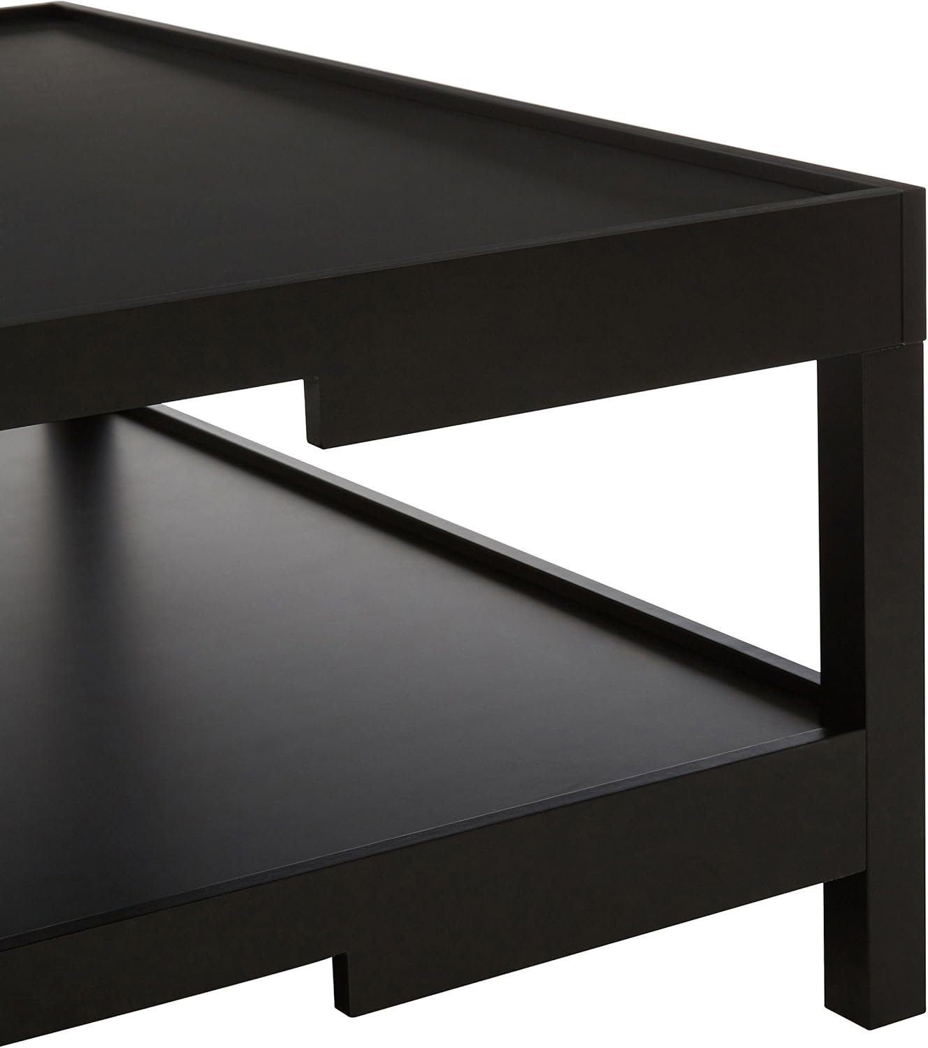 Premier Housewares Small Low Coffee Table Wood Garden Coffee Table