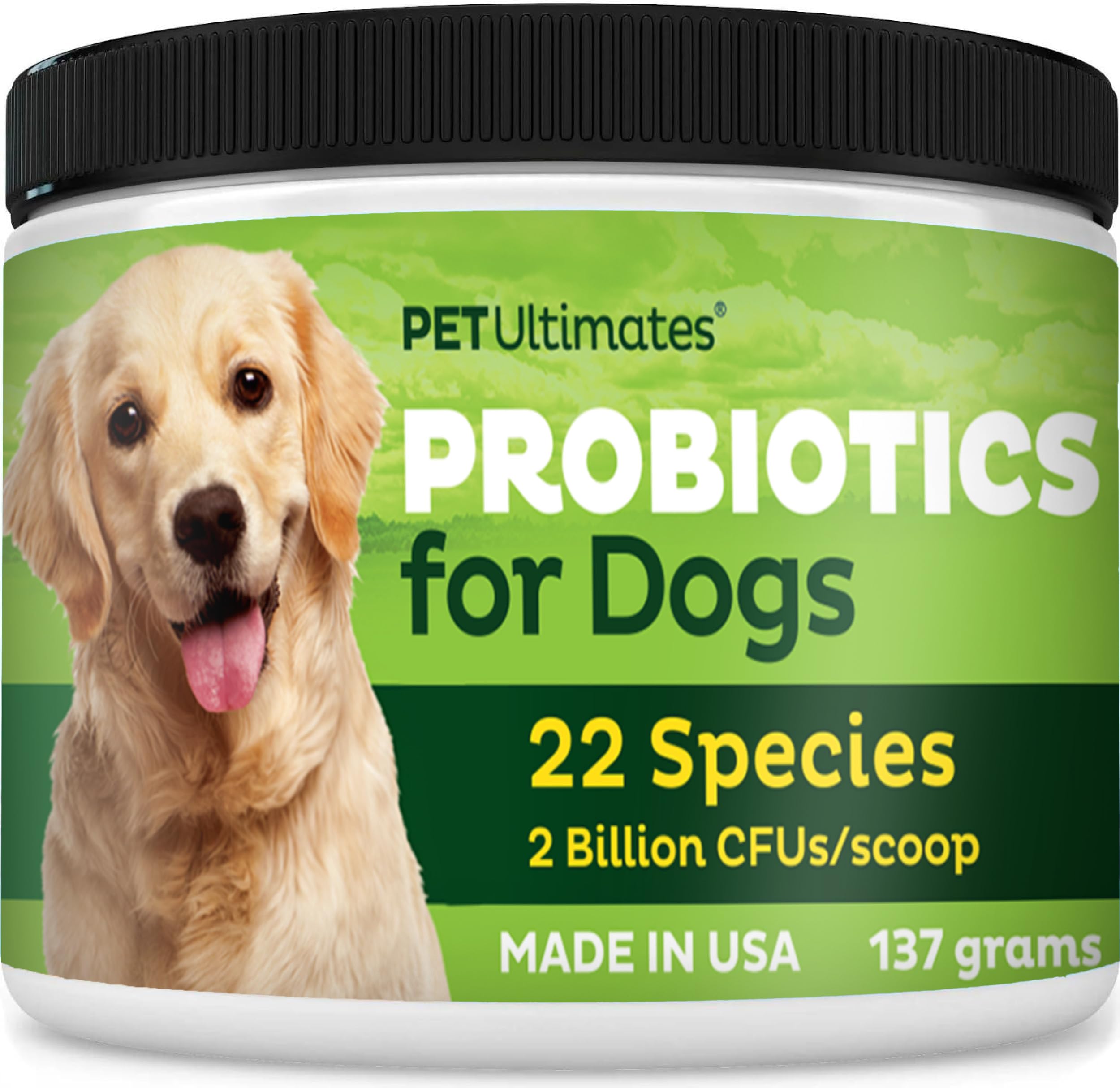 Pet Ultimates Probiotics For Dogs 22Species Dog Probiotics For Dog