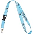 Desert Cactus Johns Hopkins University Lanyard Blue Jays JHU Car Keys ID Badge Holder Keychain Detachable Breakaway Snap Buckle (Blue)