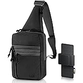 M-Tac CCW Sling Bag for Men & Women - EDC Shoulder Bag Tactical - Crossbody Concealed Carry Bag - Mens Chest Pack