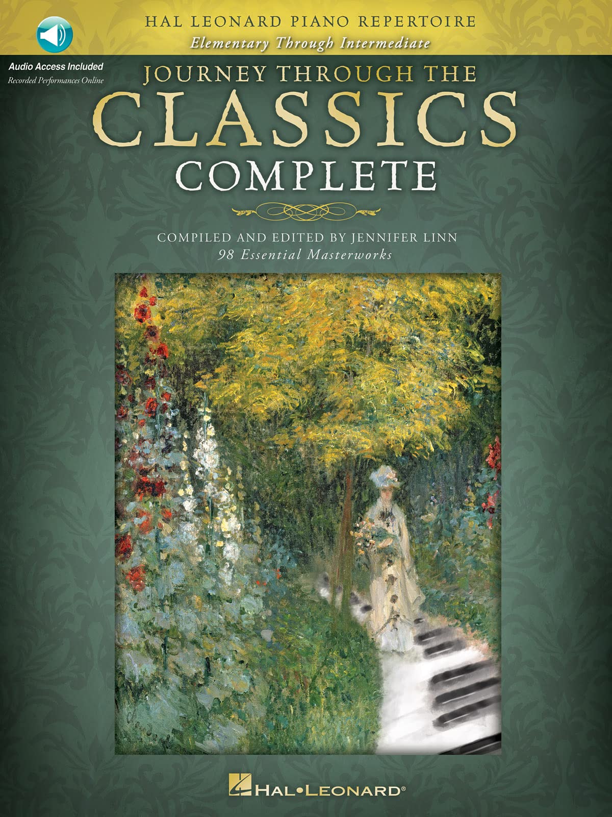 Journey Through The Clasics Complete (Linn Jennifer) Pf Bk/2Cd: Volumes 1-4 Hal Leonard Piano Repertoire