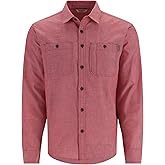Simms Men's Cutbank Chambray Long Sleeve Shirt