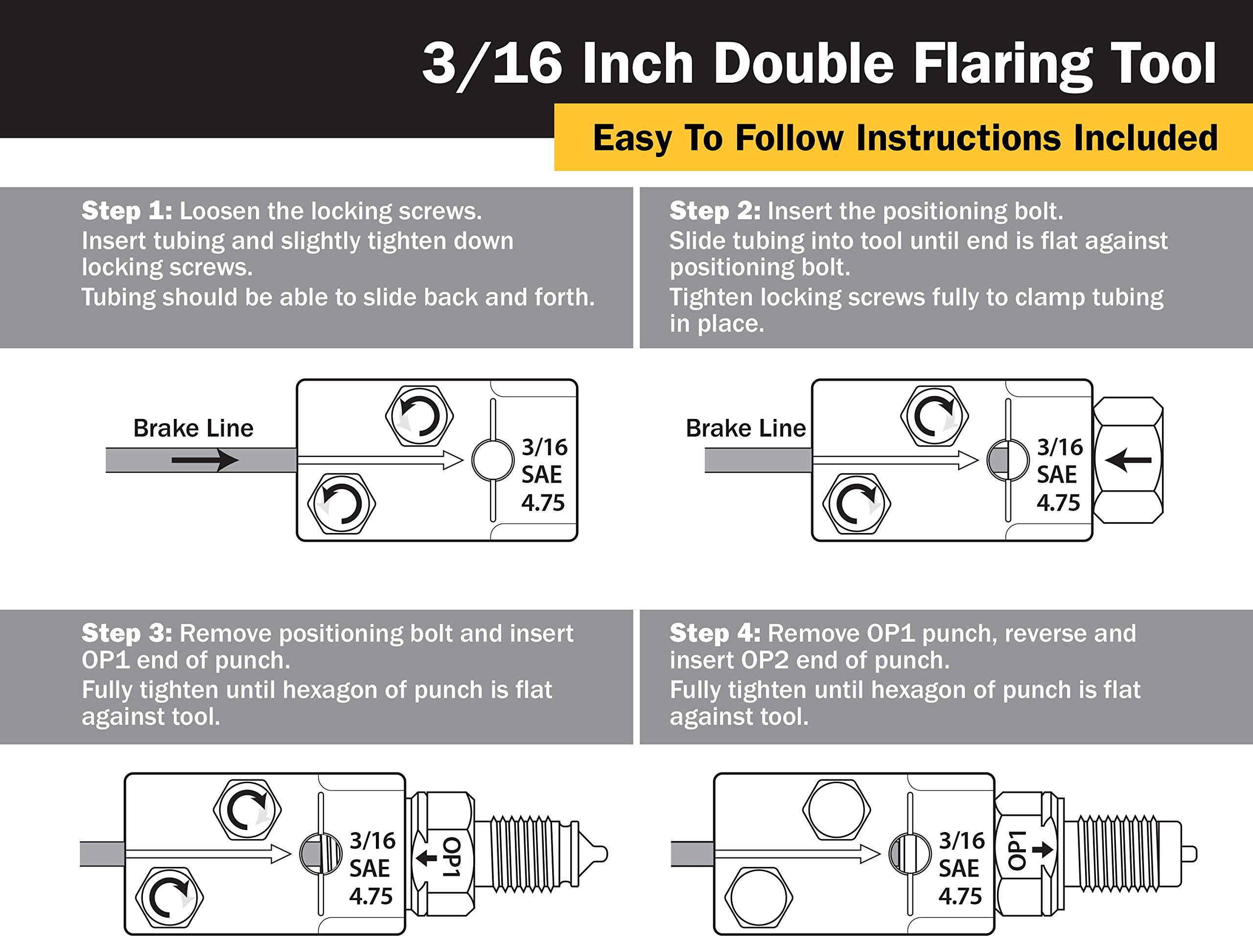 Titan 3/16 Double Flaring Tool (51535) on Galleon Philippines
