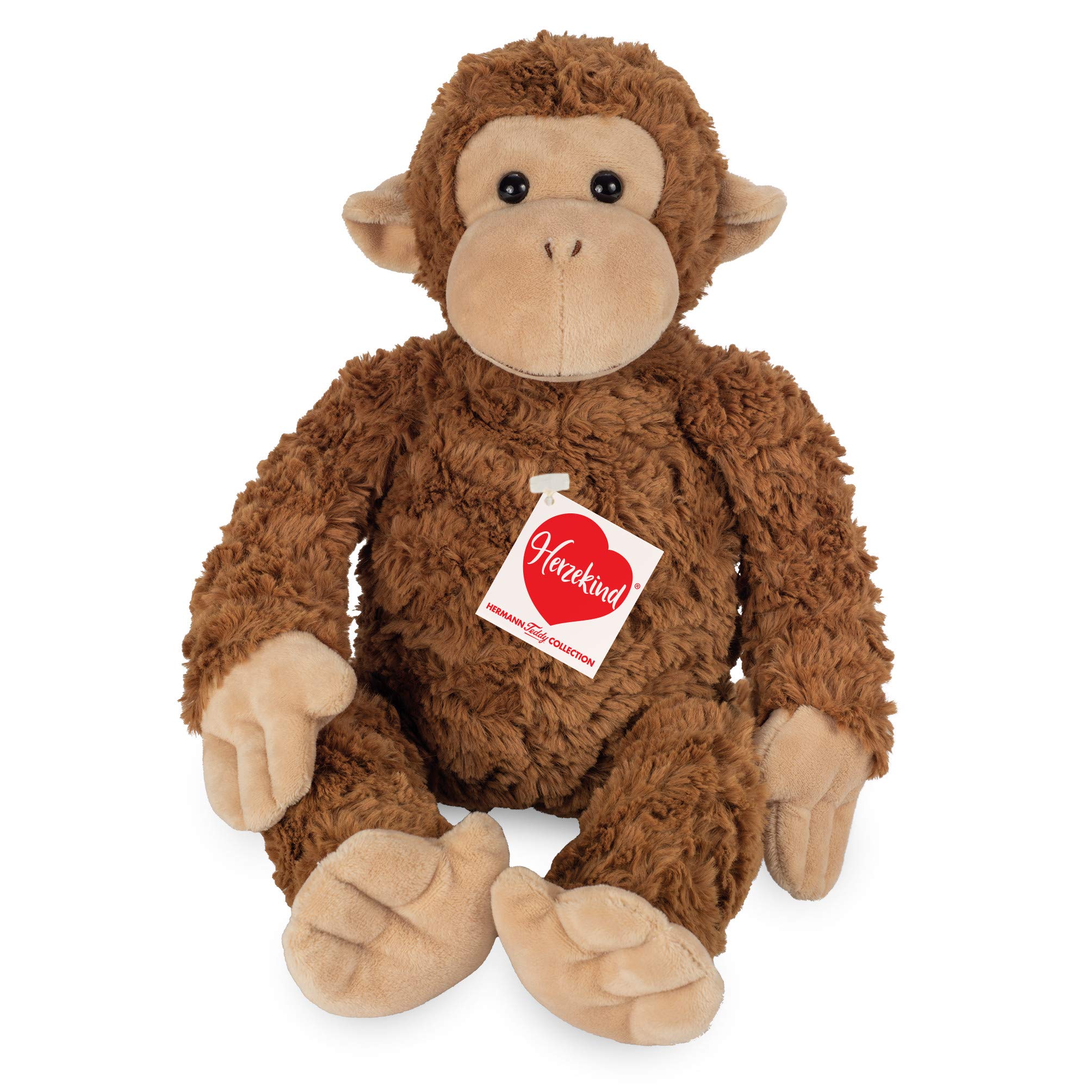 Teddy Hermann "Herzekind" 93902 Monkey Monkey Yoyo 39cm, Cuddly Toy