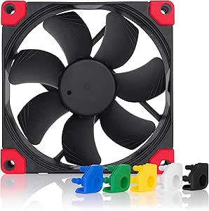 Noctua NF-A9 PWM chromax.Black.Swap, Ventilador Silencioso de Gran Calidad, 4 Pines (92 mm, Negro)