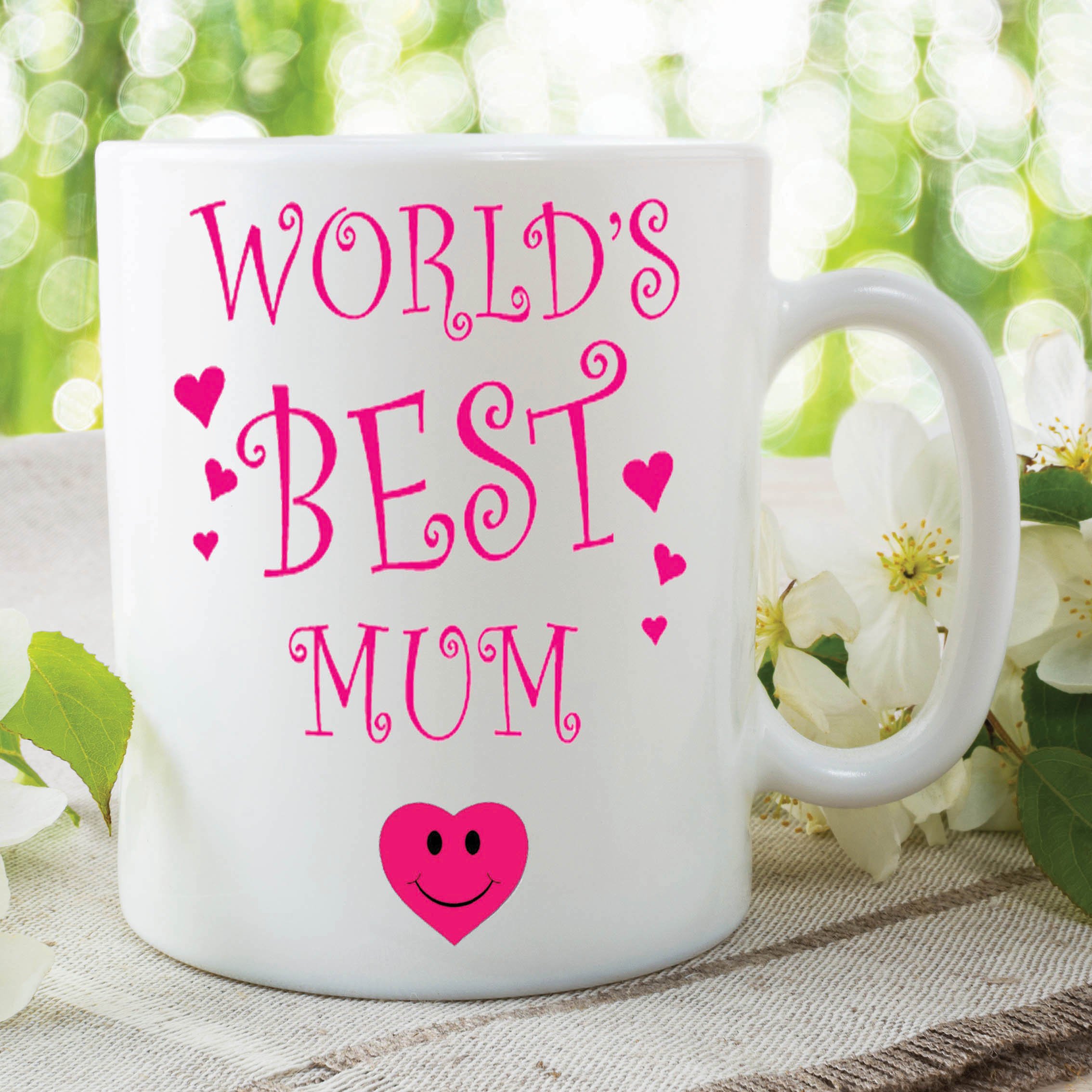 World's Best Mum Mug Work Gift Kitchen Mother's Day Office Kitchen Cup WSDMUG250