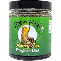 Amazon.com : Enlighten Mint Honey Tea - Wildflower Honey, Green ...