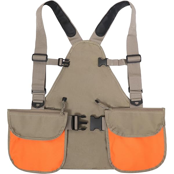 Hunter Orange Vest Hybrid Chief Upland Vest For Birds, Deer And