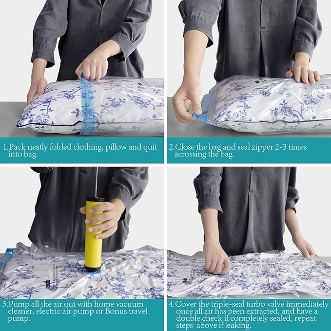 Bolsas de vacio para ropa | Bolsas de plástico, de papel, de tela