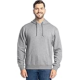 Fruit of the Loom mens Eversoft Fleece Pullover Hooded Sweatshirt, Moisture Wicking 
Breathable