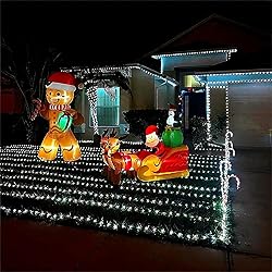 YEGUO Solar Christmas Lights Outdoor Waterproof
