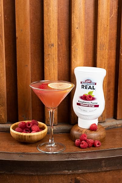RASPBERRY REAL INFUSED SYRUP