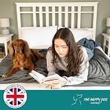 The Happy Dog Company 100% Waterproof Grey Fleece Dog Blanket 100x120cm view 8