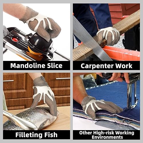 Schwer ProGuard-X Highest Level Cut Resistant Stainless Steel