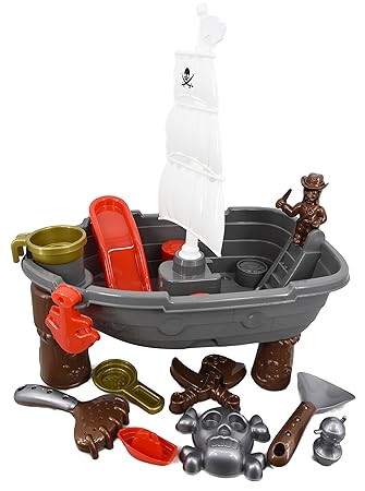 pirate ship garden toy
