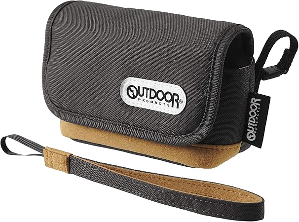Amazon Outdoor Products アウトドアプロダクツ カメラケース カメラポーチ05 取り出しやすいヨコ型収納タイプ カメラ用ハンドストラップ付き ブラック 2odcp05bk カメラバック ケース 通販