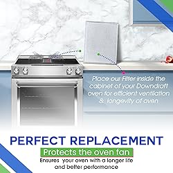 Bagean Downdraft Stovetop Filter Replacement