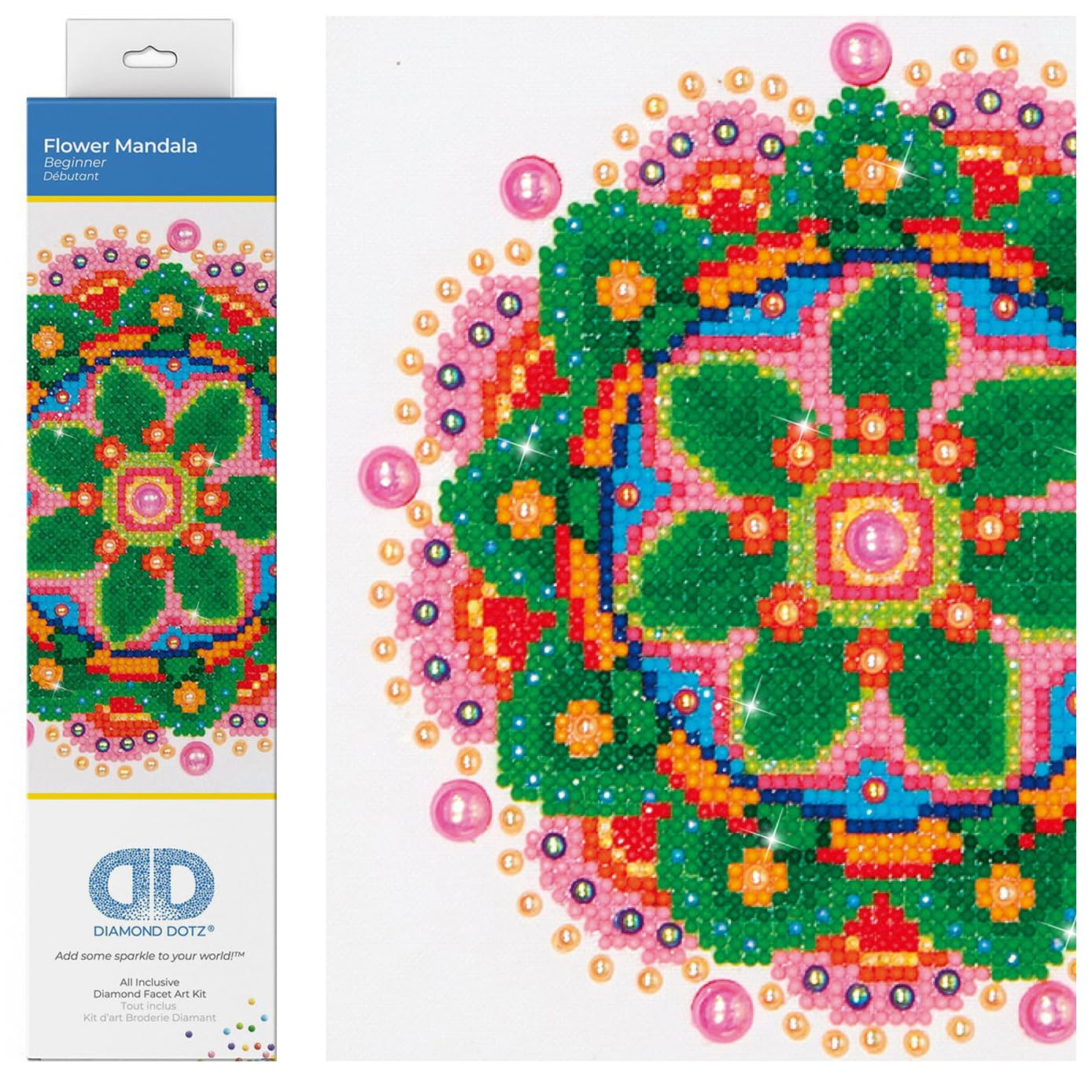 DIAMOND DOTZ Painting Kit, Beginner Kit, DD3,20.3 x 25.4cm