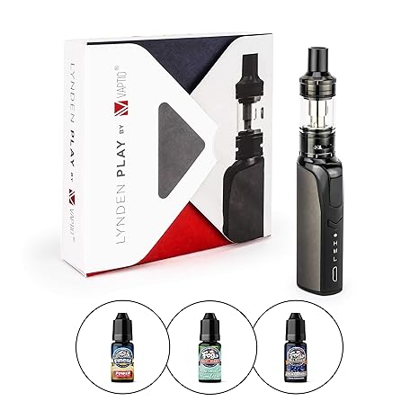 Lynden Play Kit 2ml 1500mAh + 3 x 10 ml Dr. Fog Liquid by Premium Labs (nikotinfrei) E-Zigarette E-Shisha E-Zigaretten Set