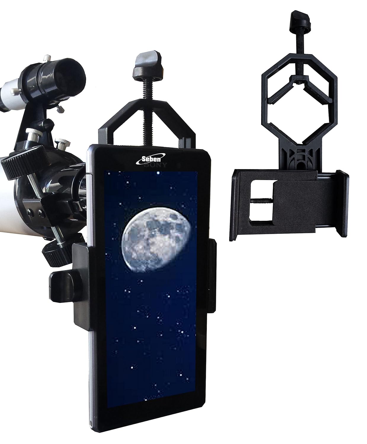 Seben adaptador smartphone móvil universal adaptador DKA para telescopio prismáticos telescopio terrestre