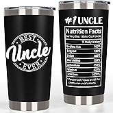 Uncle Tumbler, Gifts for Uncle from Nephew Niece - Best Uncles Ever Gifts Tumbler, Birthday Gifts for My Uncles Coffee Tumblers Cup