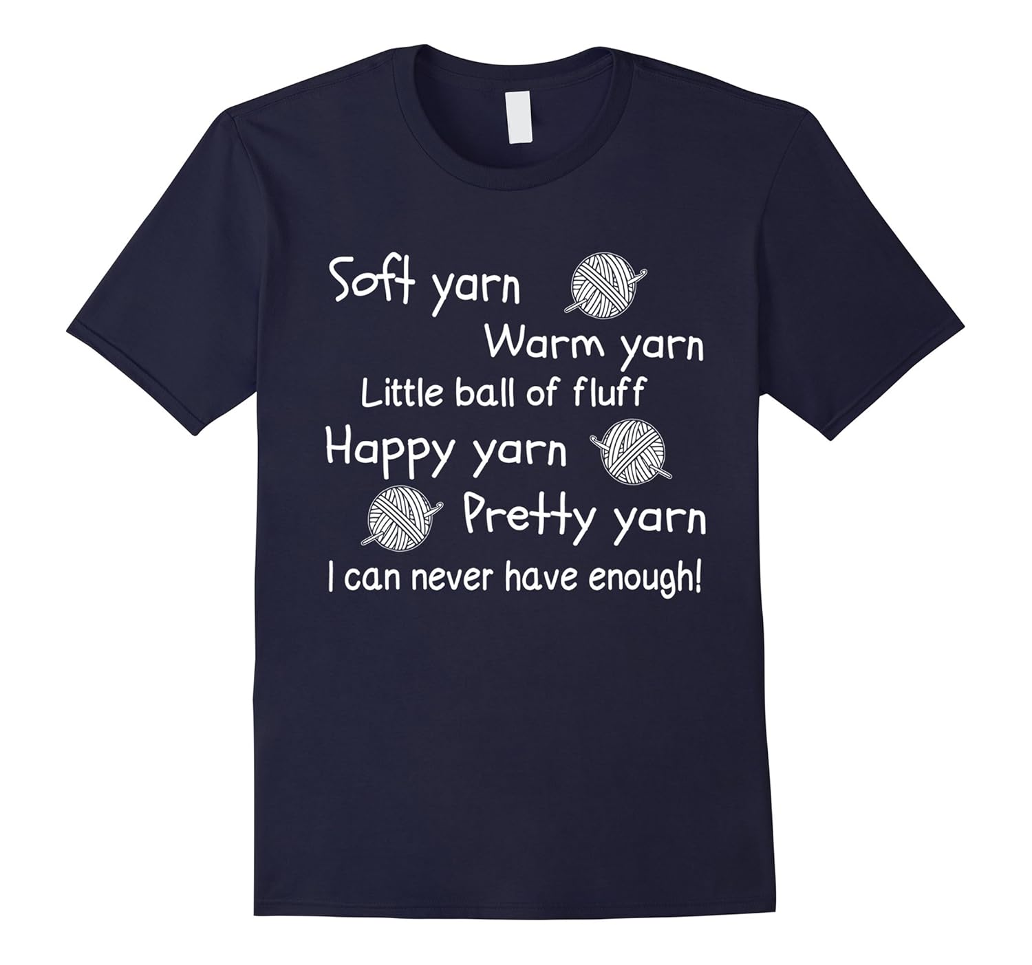 Soft Yarn Warm Yarn Little Ball Of Fluff T-Shirt-ANZ