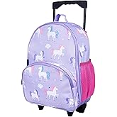 Wildkin Kids Rolling Luggage – Carry-On Size for School & Overnight Travel