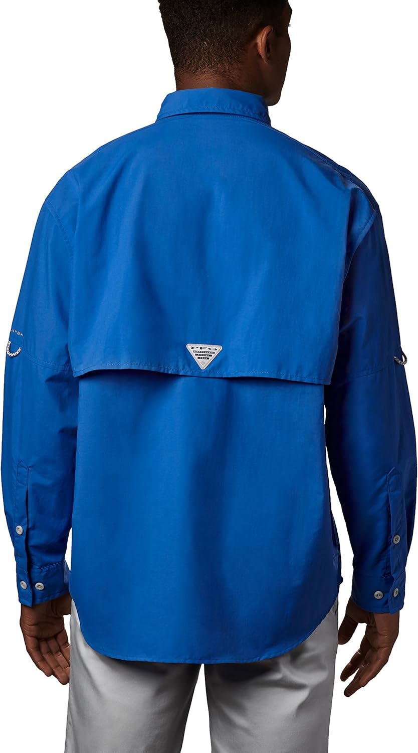 Columbia Mens PFG Bahama Ii Long Sleeve Shirt: Clothing