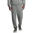 Fruit of the Loom Eversoft Fleece Elastic Bottom Sweatpants with Pockets, Relaxed Fit, Moisture Wicking, Breathable