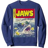 Jaws Pulp Attack Comic Cover Sweatshirt