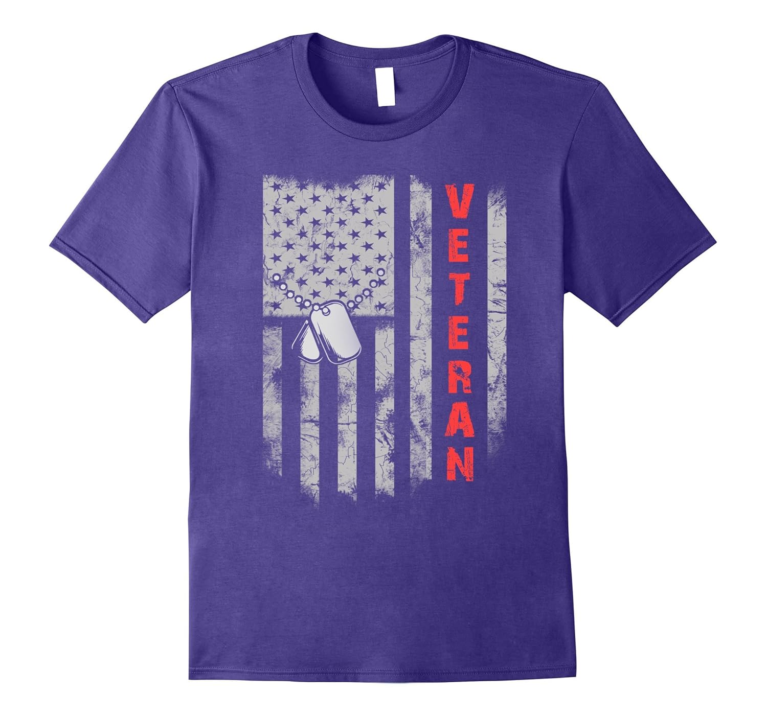 Veteran shirts - American Flag Veteran T-Shirt-ANZ