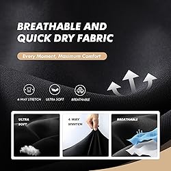 BOOJO 5 Pack Polo Shirts for Men - Quick Dry